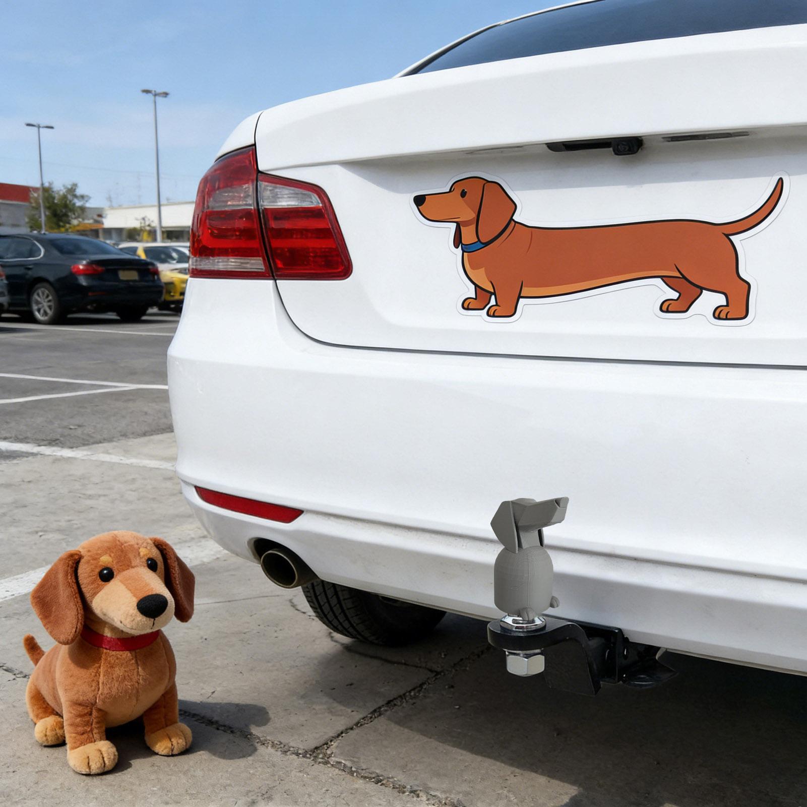 Trailer Hitch Covers Dachshund – Travel Accessories For Car recenzja i cena