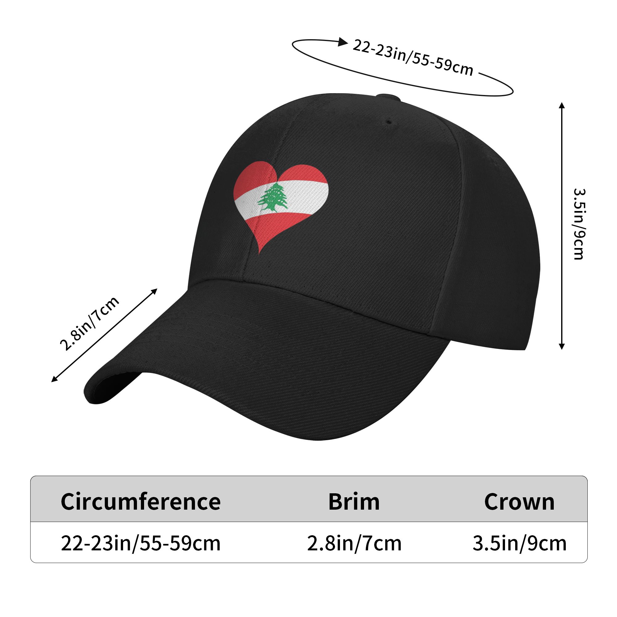Men Women Lebanon Flag Heart A – Travel Accessories Lebanon recenzja i cena