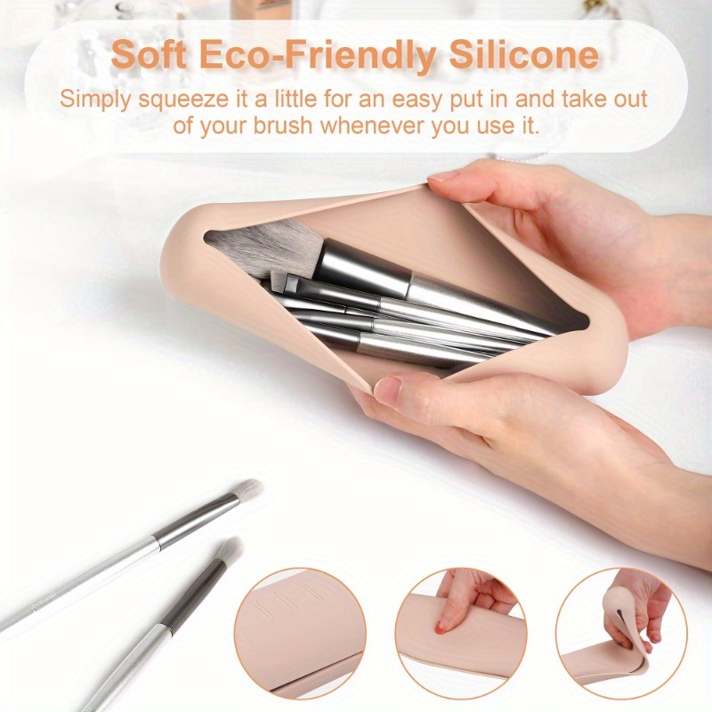 Travel Makeup Brush Holder,Sil – Travel Accessories Holder recenzja i cena