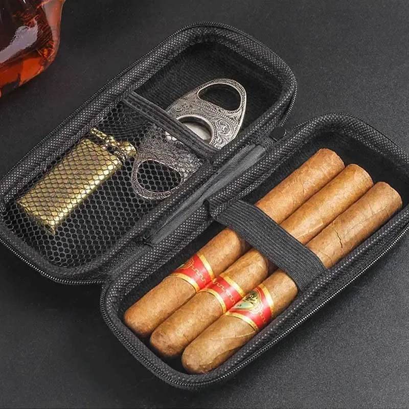 Portable Cigar Case EVA Light  – Travel Accessories Gadget recenzja i cena