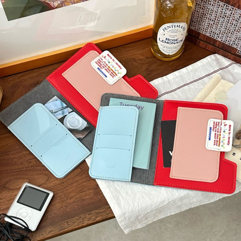 Ins Color Block Passport Holde – Travel Accessories Comfort recenzja i cena