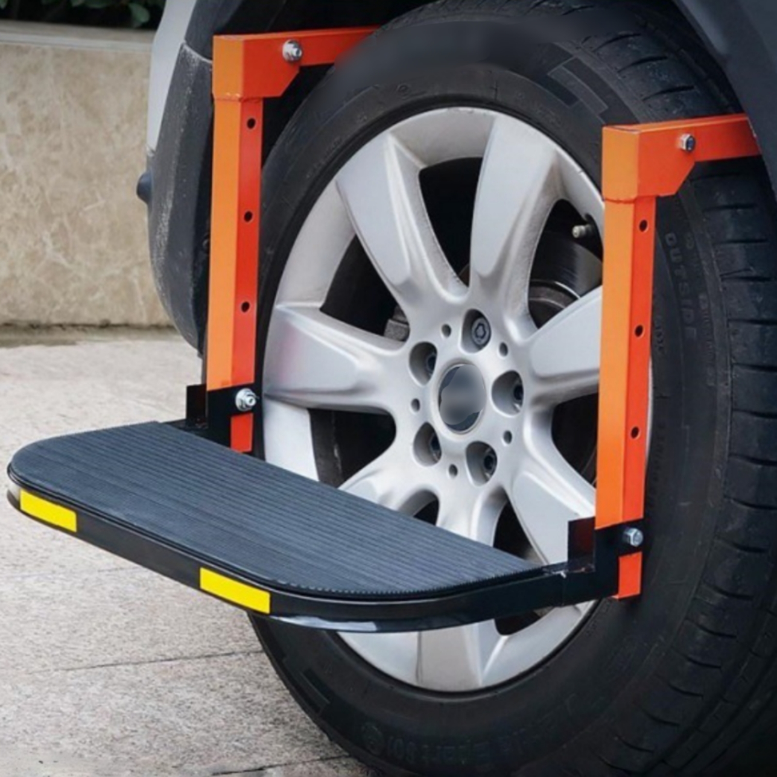 Car Tire Ladder Foldable Tire  – Travel Accessories For Car recenzja i cena
