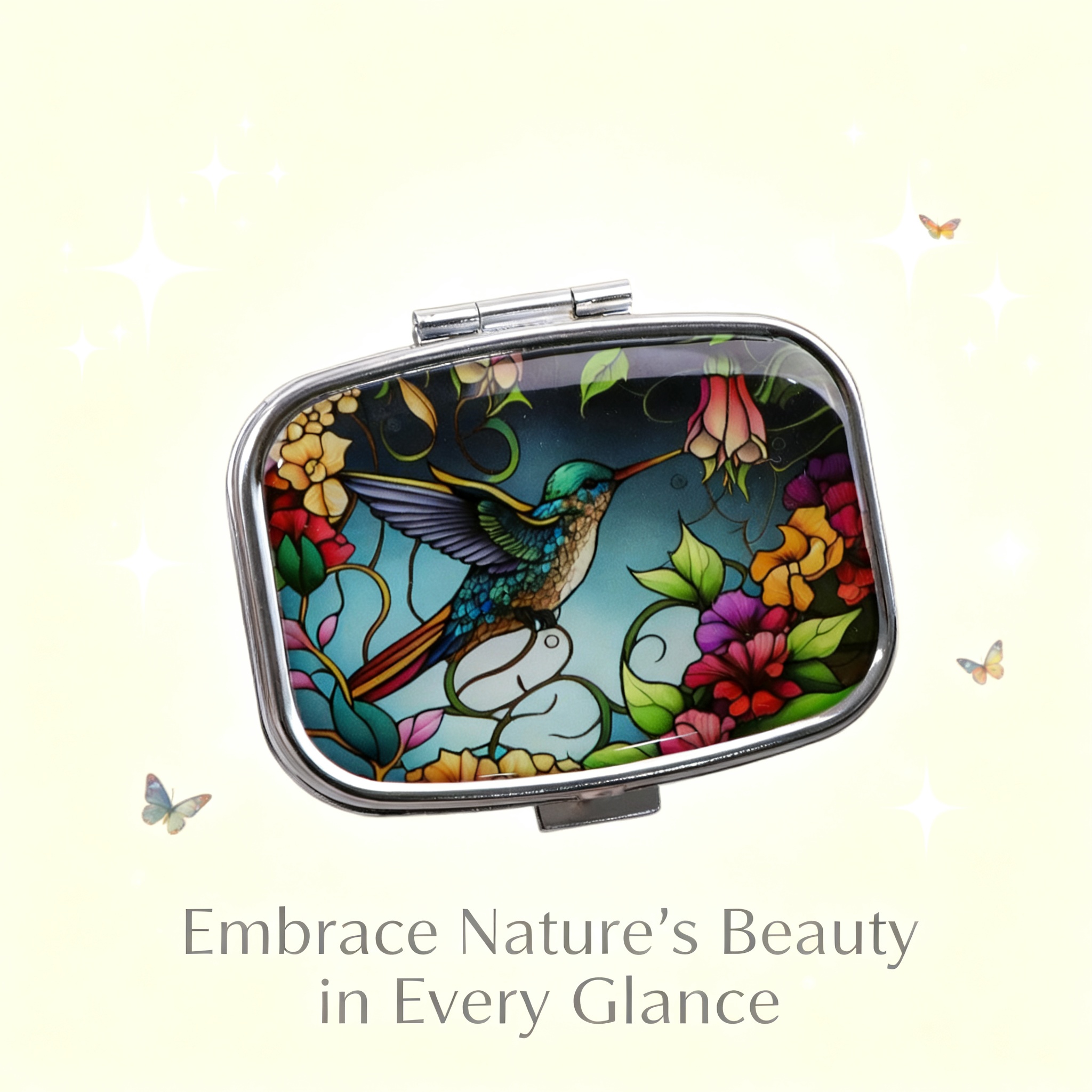 Cute Bird Cartoon Travel Pill  – Travel Accessories Holder recenzja i cena