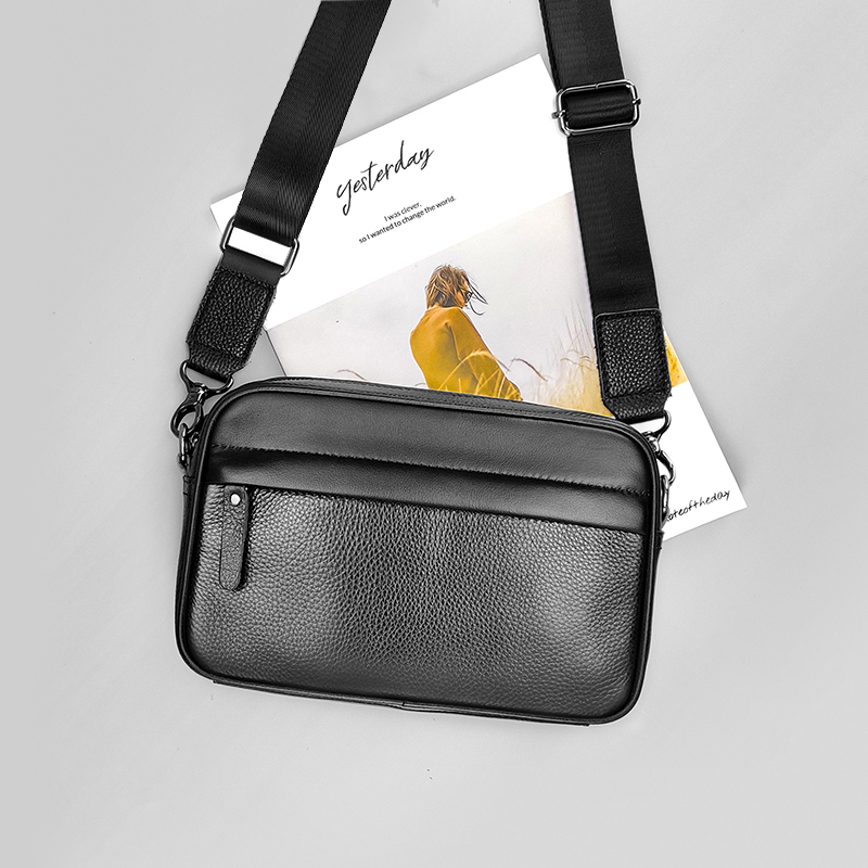 Men's Genuine Leather Shoulder – Travel Accessories Tech recenzja i cena