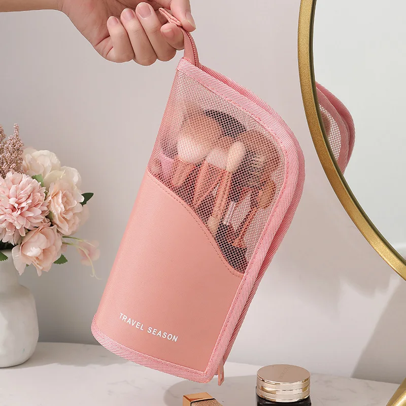 Travel Makeup Brush Bag Portab – Travel Accessories Holder recenzja i cena