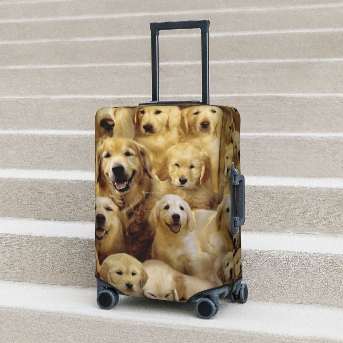 Golden Dog Suitcase Cover Anim – Travel Accessories To 3D Print recenzja i cena