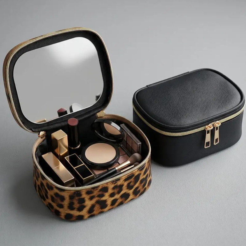 2026 New Makeup Bag with Mirro – Travel Accessories Organizer Bag recenzja i cena