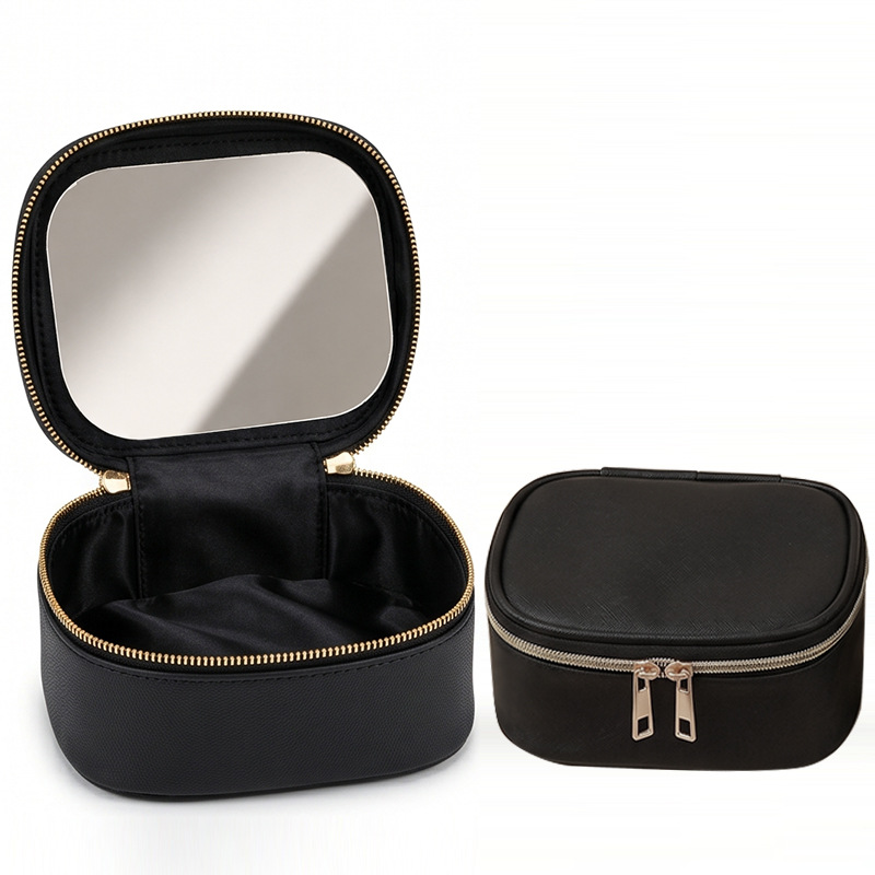 2026 New Makeup Bag with Mirro – Travel Accessories Organizer Bag recenzja i cena