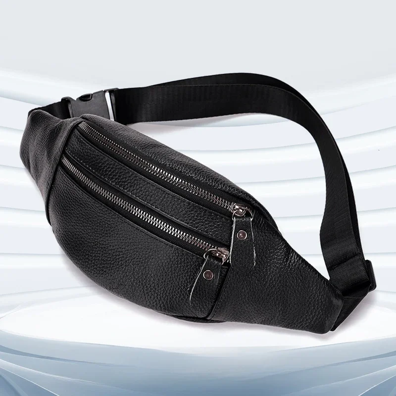 Genuine Leather Men’s Waist Ba – Travel Accessories Tech recenzja i cena