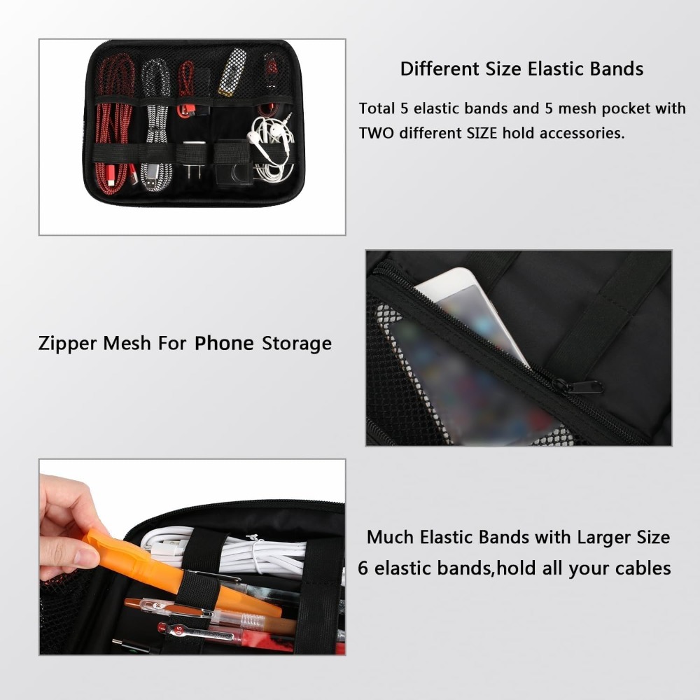 Electronics Organizer Travel C – Travel Accessories Organizer Bag recenzja i cena