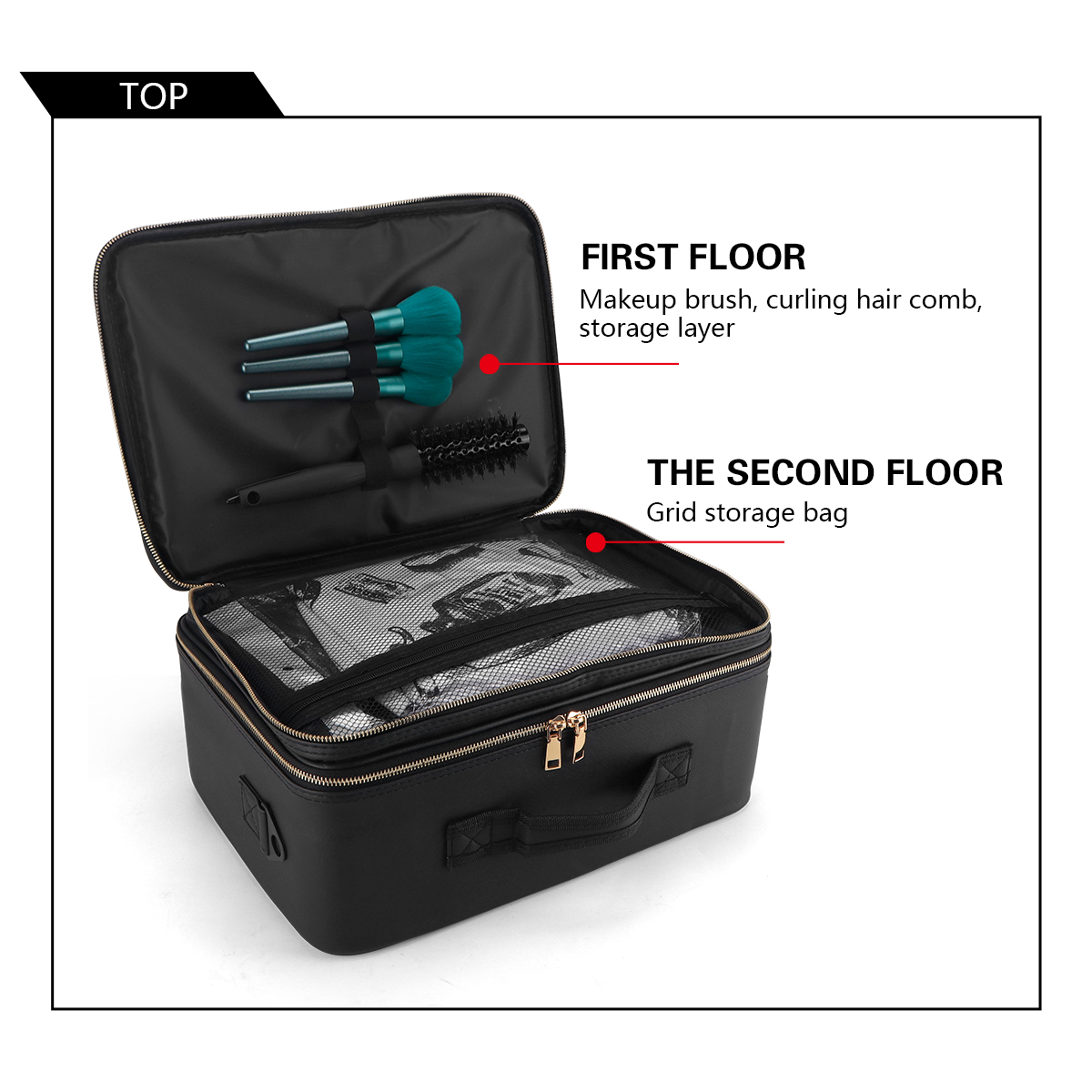 Women Travel Cosmetic Case Org – Travel Accessories Holder recenzja i cena