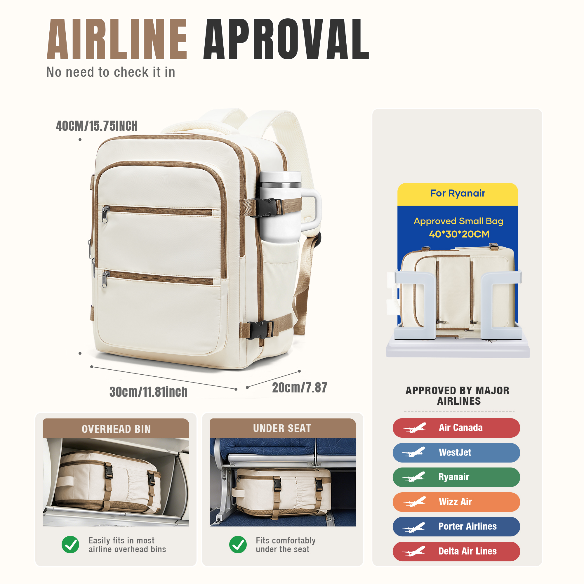 Vacuum Backpack Backpack Hand  – Travel Accessories Tech recenzja i cena