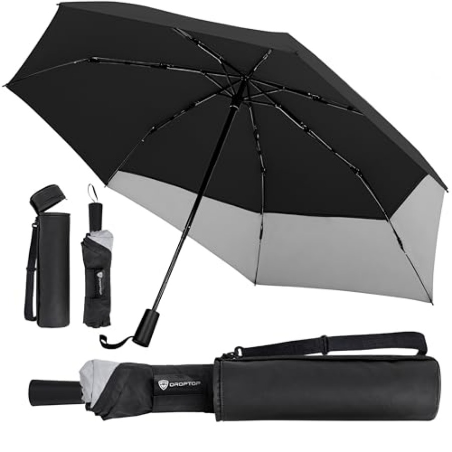 DROPTOP Compact Umbrella Trave – Travel Umbrella Compact recenzja i cena