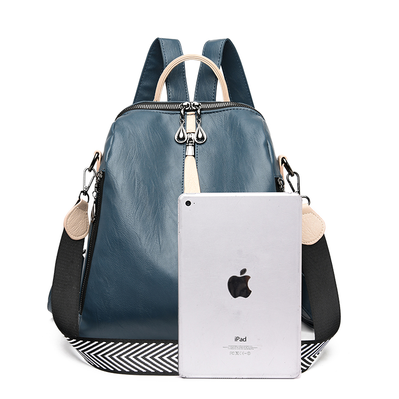 Fashion Backpack Women Soft Le – Travel Accessories Holder recenzja i cena