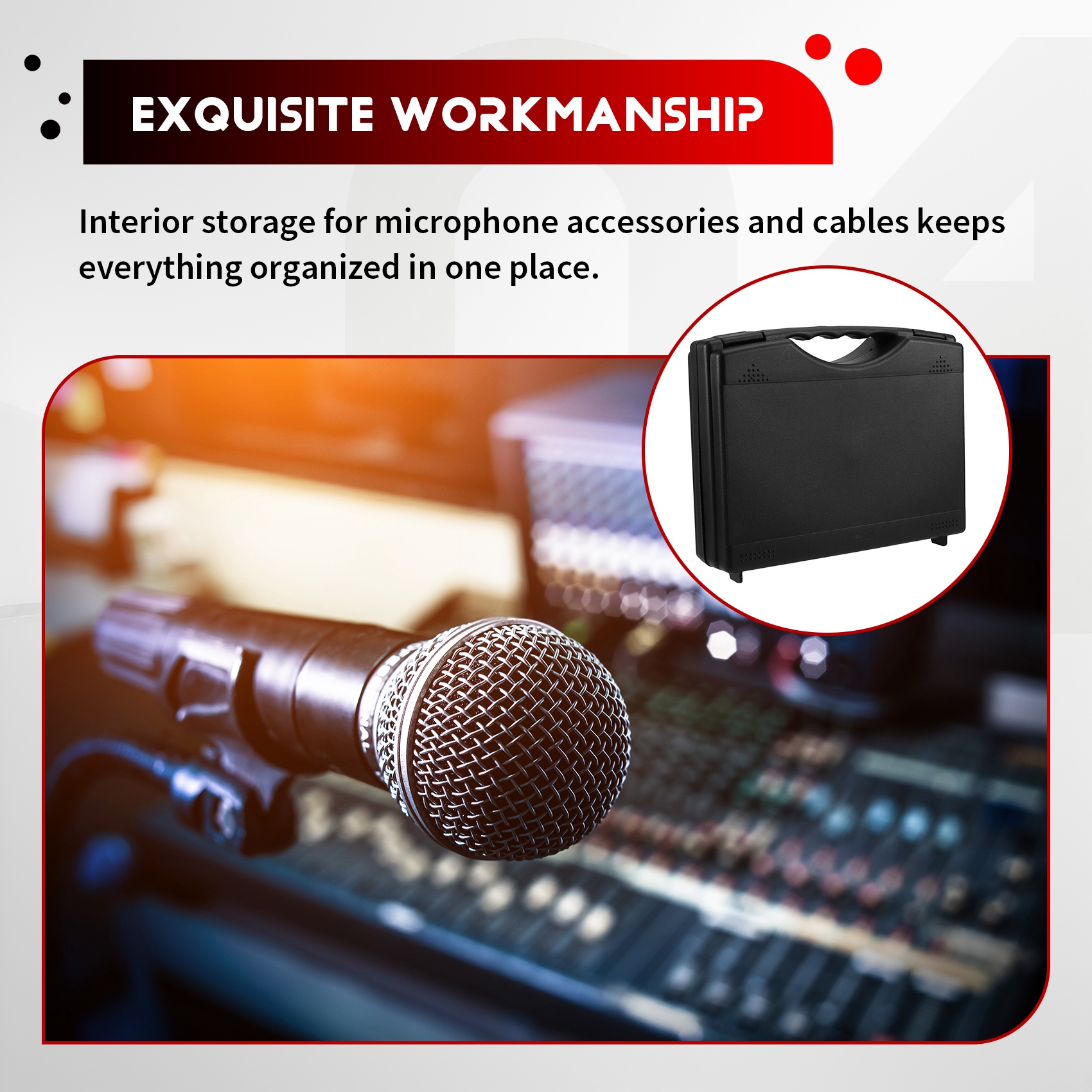 Can buy Microphone Storage Box – Travel Accessories To Buy recenzja i cena