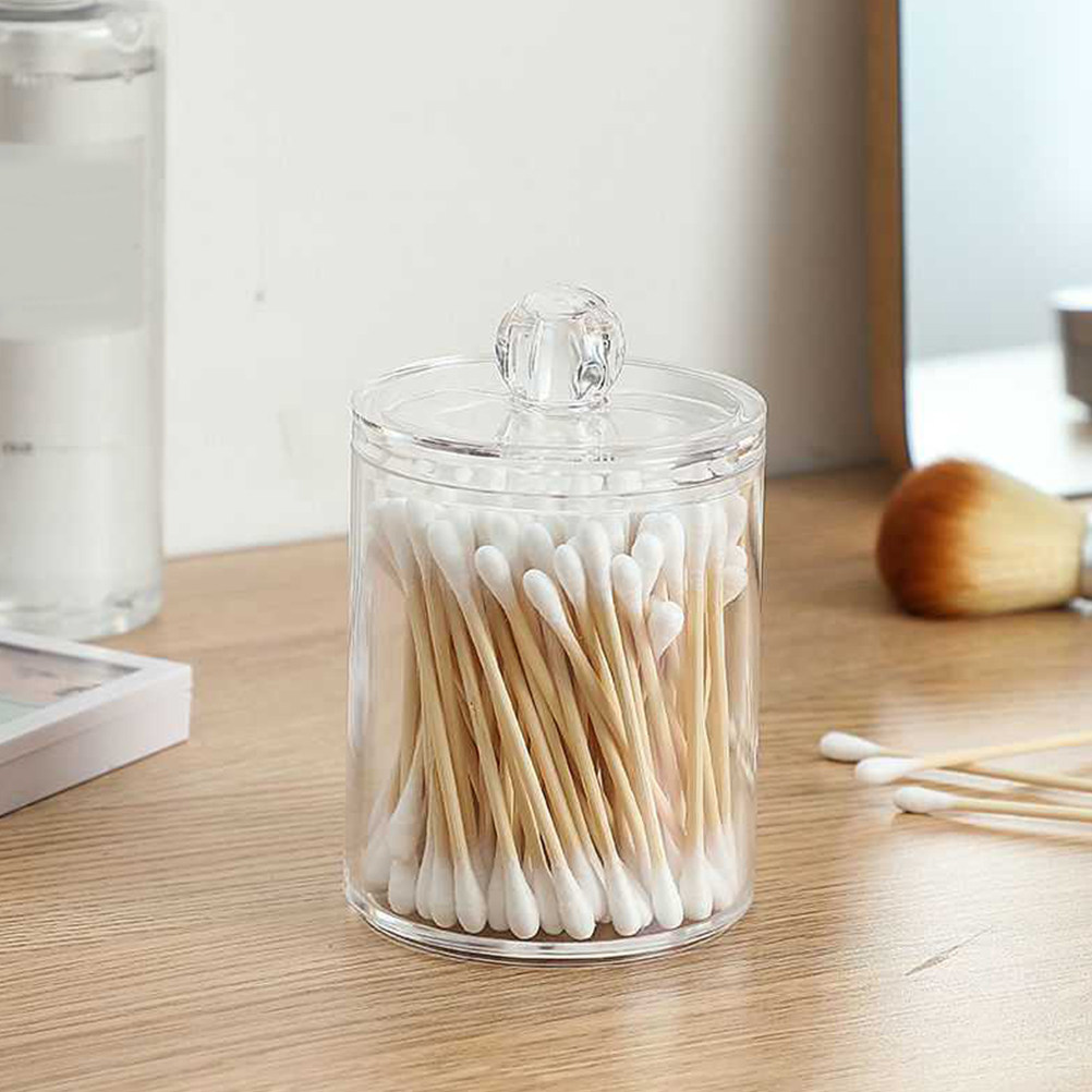 Clear Cotton Ball Dispenser Co – Travel Accessories Holder recenzja i cena