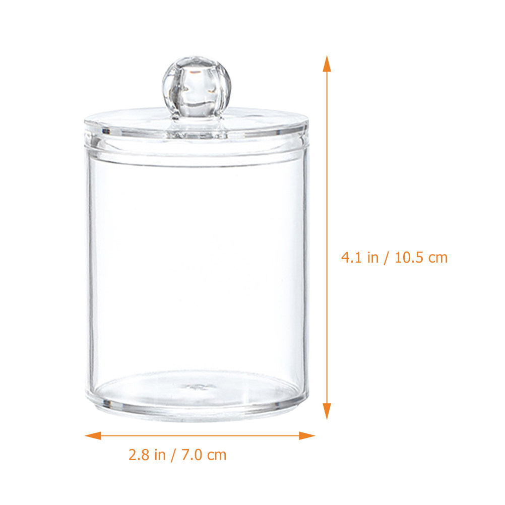 Clear Cotton Ball Dispenser Co – Travel Accessories Holder recenzja i cena