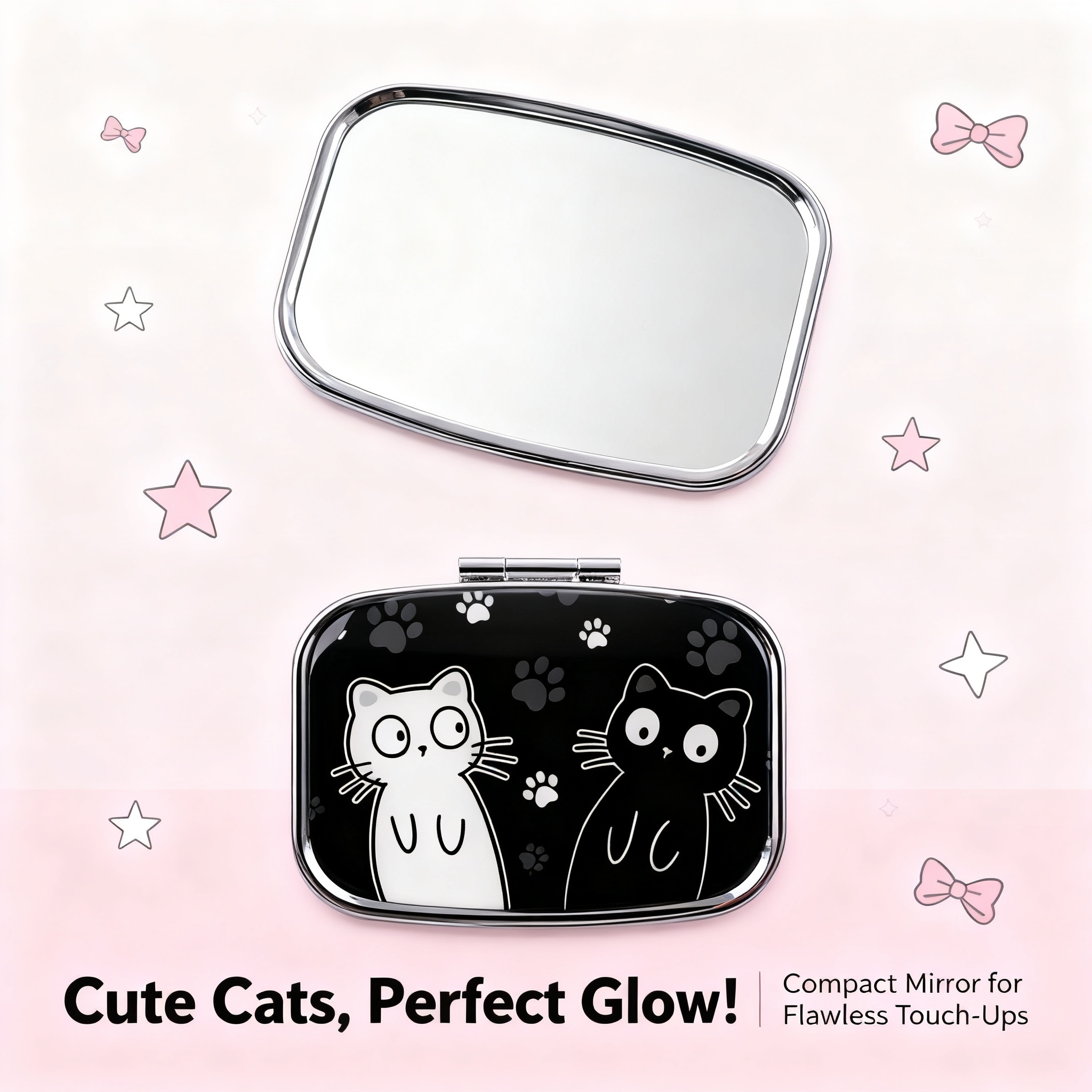 Cartoon Black And White Cat Tr – Travel Accessories Holder recenzja i cena