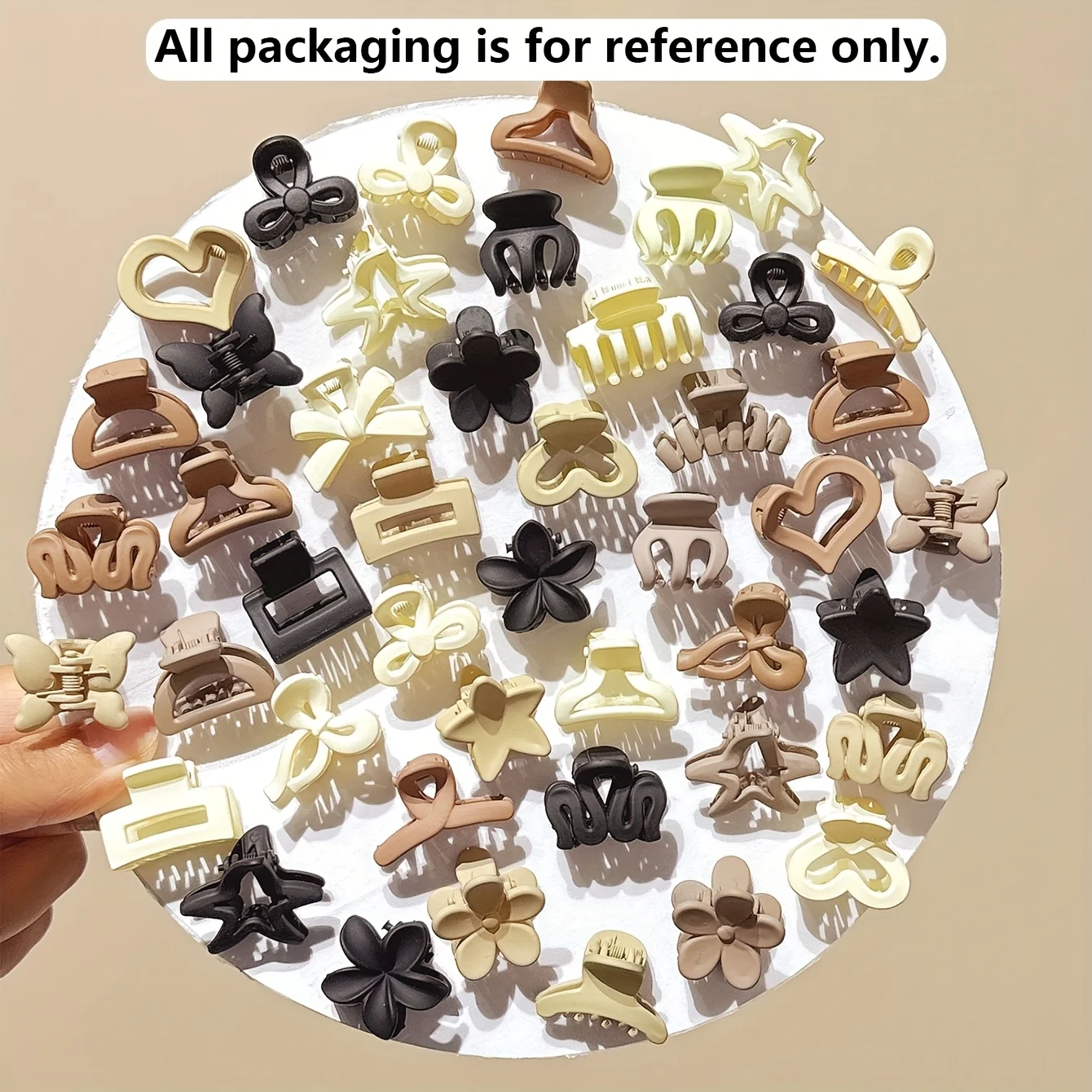 5/10/20/30pcs Beige Mixed Pack – Travel Accessories For 4 Year Old recenzja i cena