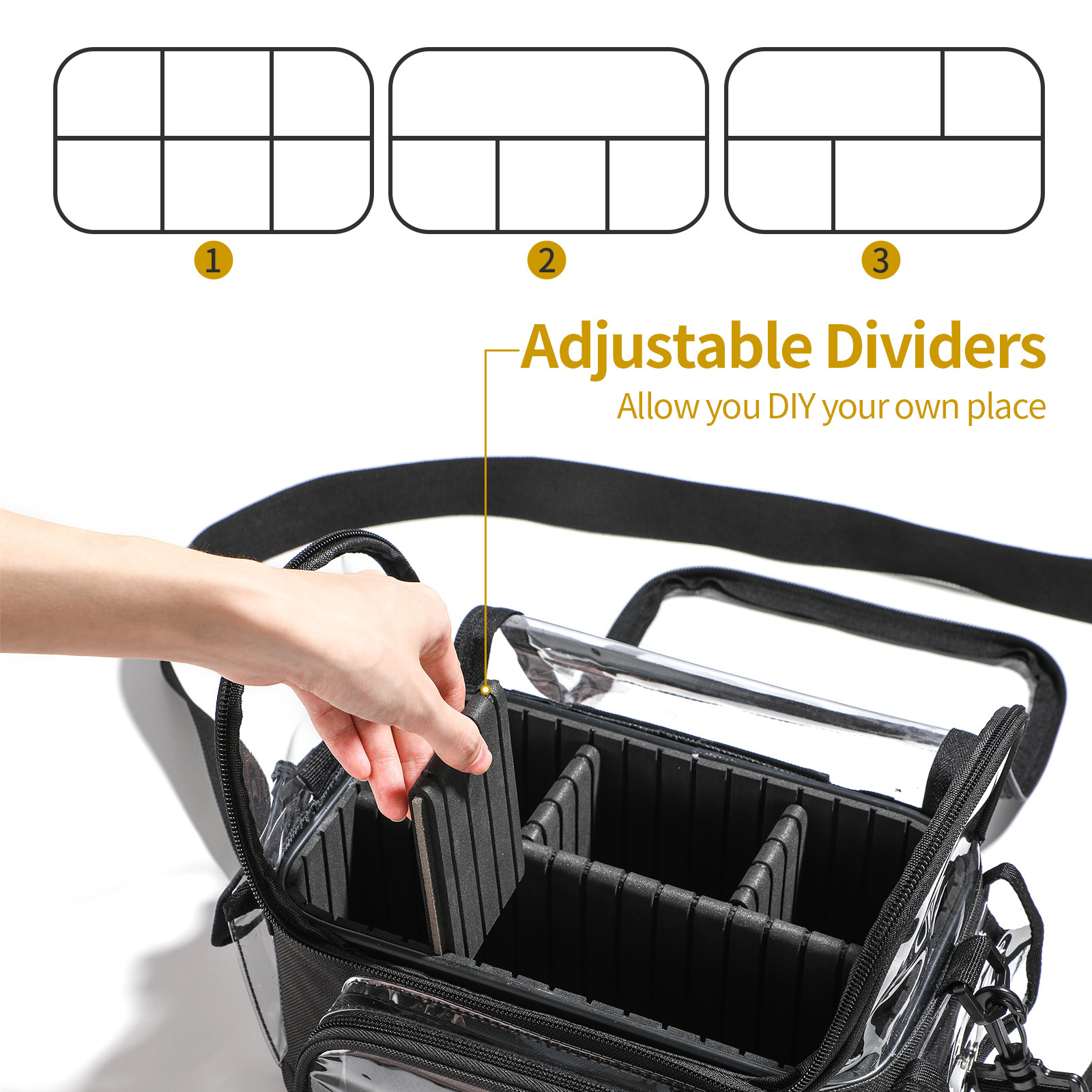 Makeup Brush Holder Backpack M – Travel Accessories Organizer Bag recenzja i cena
