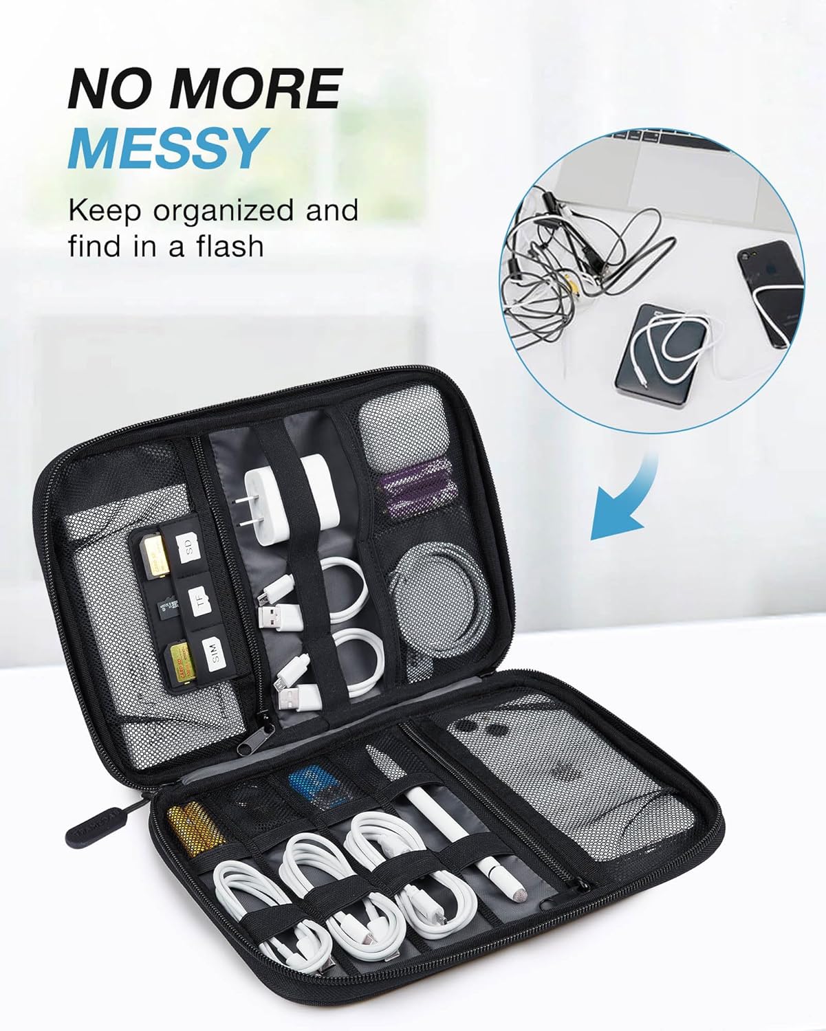 Large Electronics Travel Organ – Travel Accessories Tech recenzja i cena