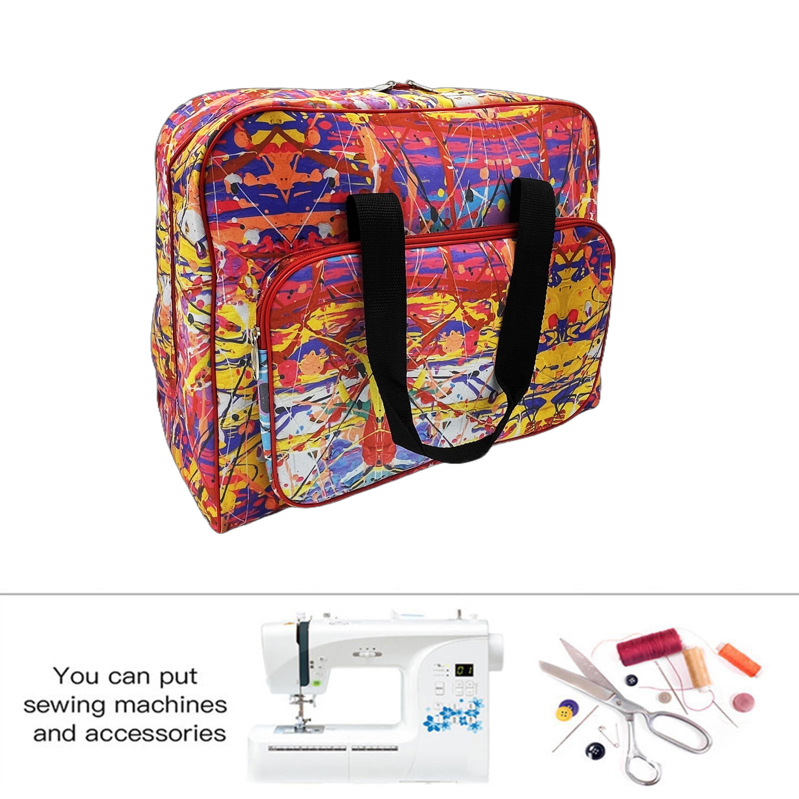 Sewing Machine Carrying Case,  – Travel Accessories Organizer Bag recenzja i cena