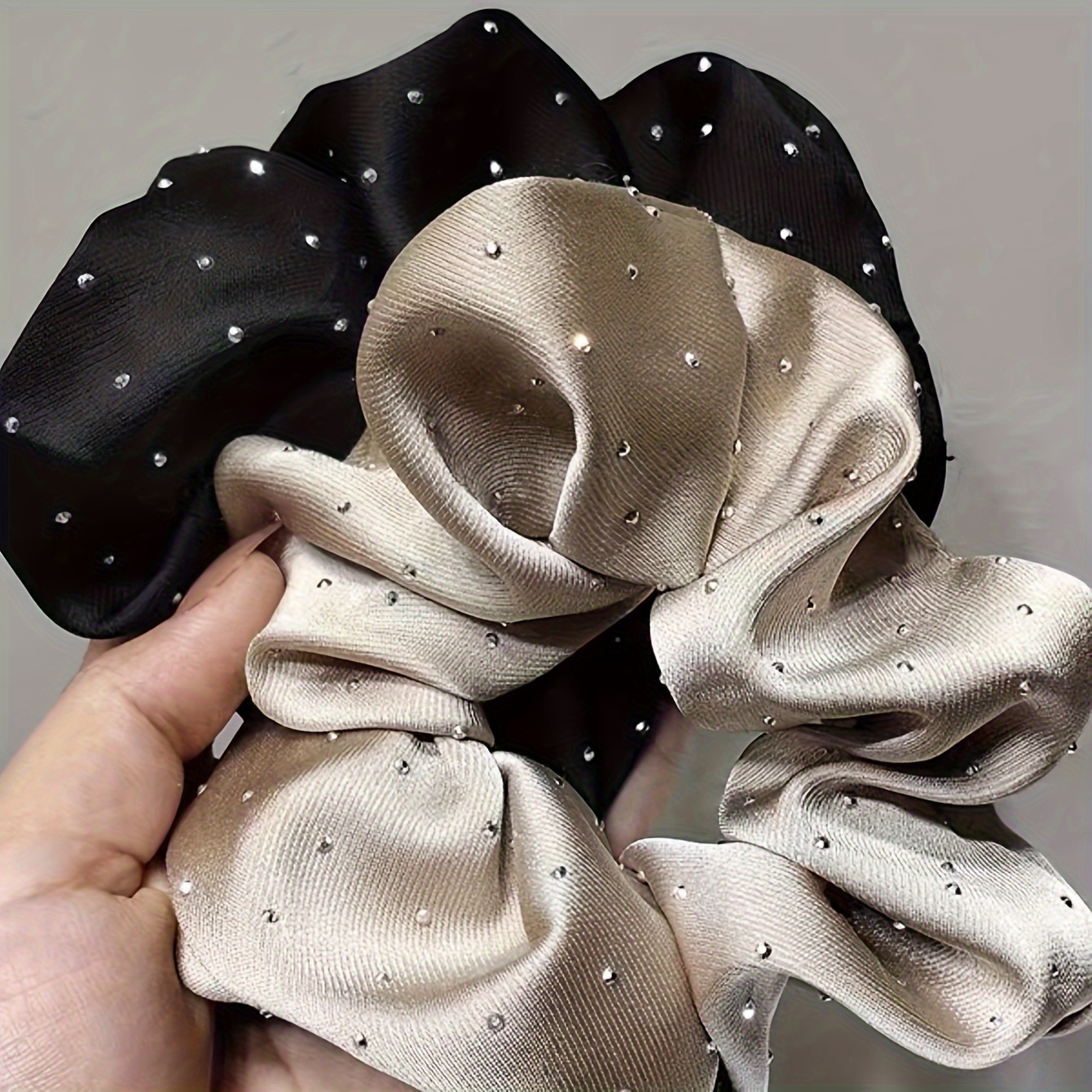 1/3PCS Satin Scrunchies With R – Travel Accessories Comfort recenzja i cena