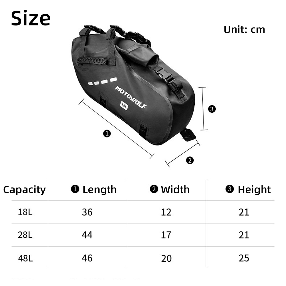 Waterproof Motorcycle Saddle B – Travel Accessories Gadget recenzja i cena