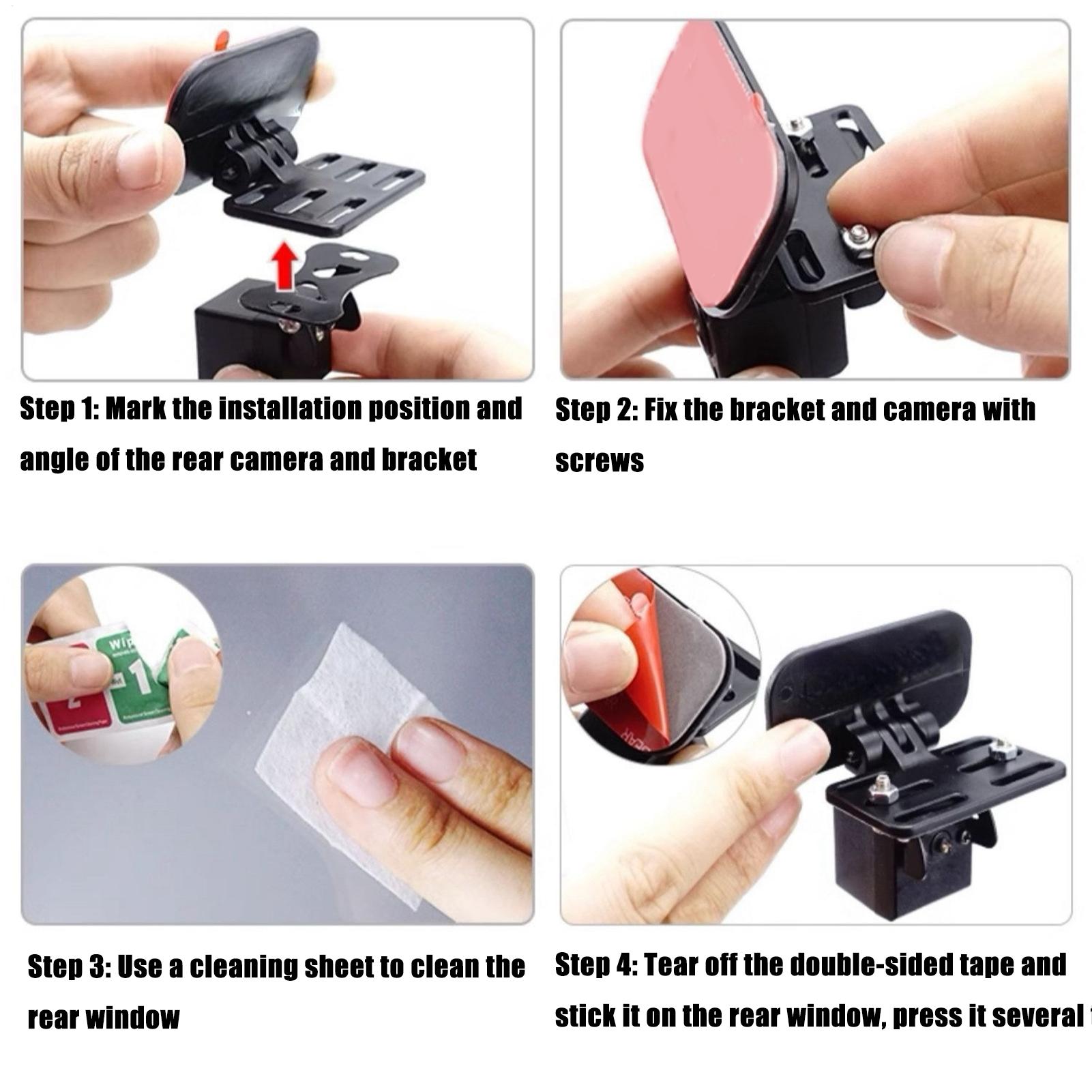 Rear Dash Cam Window Mount Sta – Travel Accessories Holder recenzja i cena