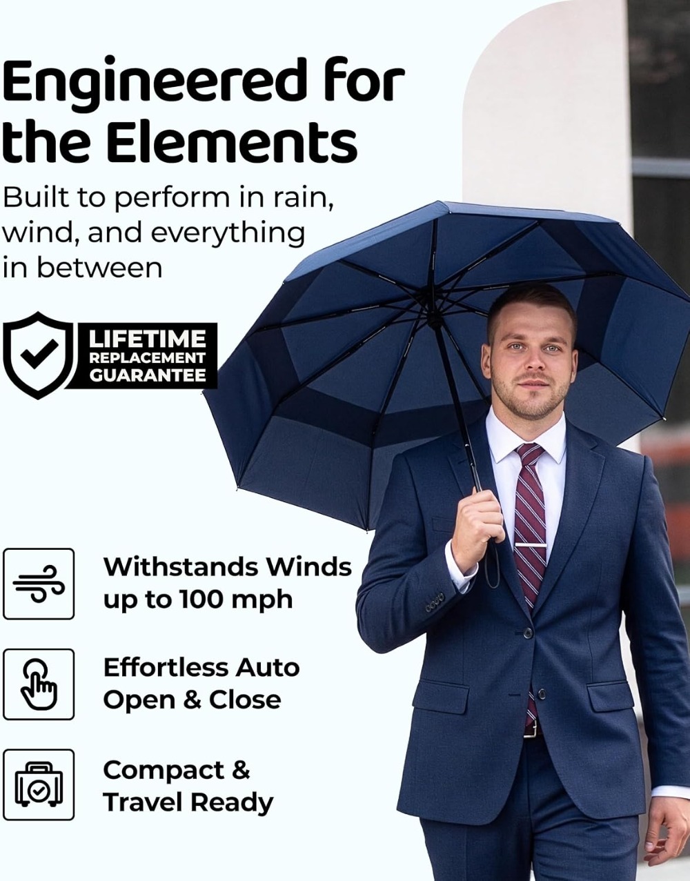 Repel Windproof Travel Umbrell – Travel Umbrella Compact recenzja i cena