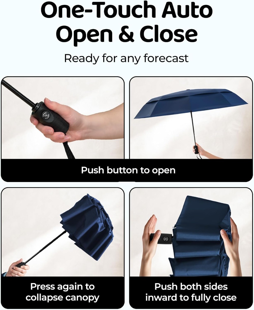 Repel Windproof Travel Umbrell – Travel Umbrella Compact recenzja i cena