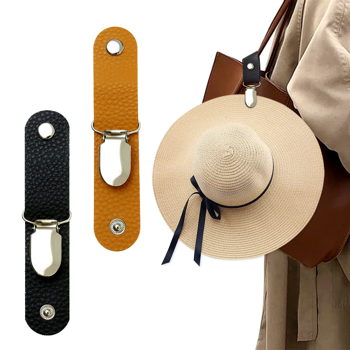 PU Leather Hat Clip for Travel – Travel Accessories Holder recenzja i cena