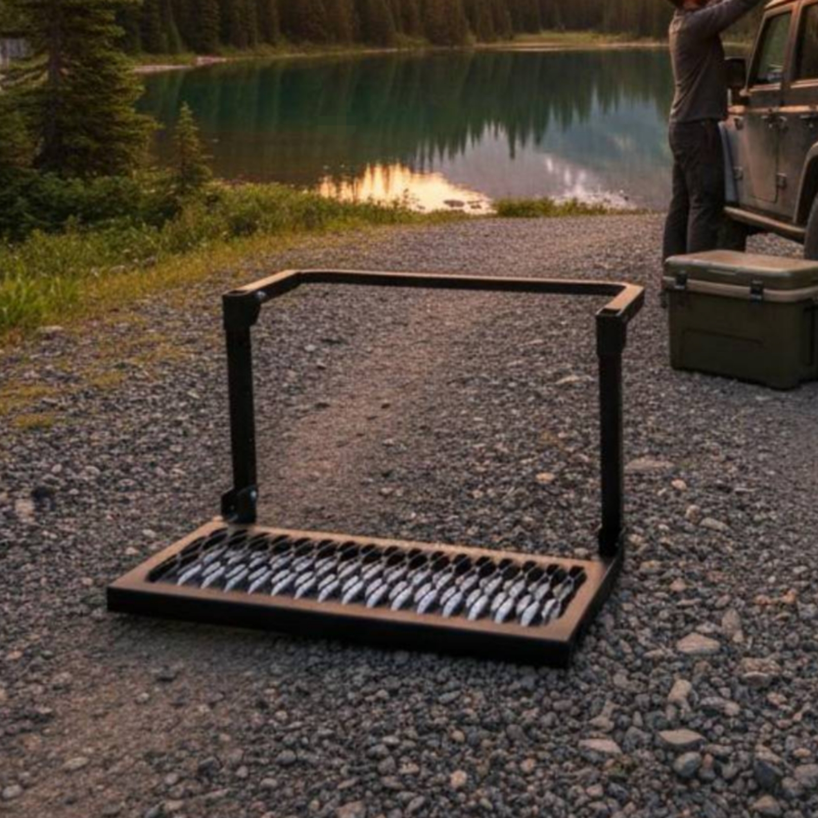 Car Tire Ladder Compact Storag – Travel Accessories For Car recenzja i cena