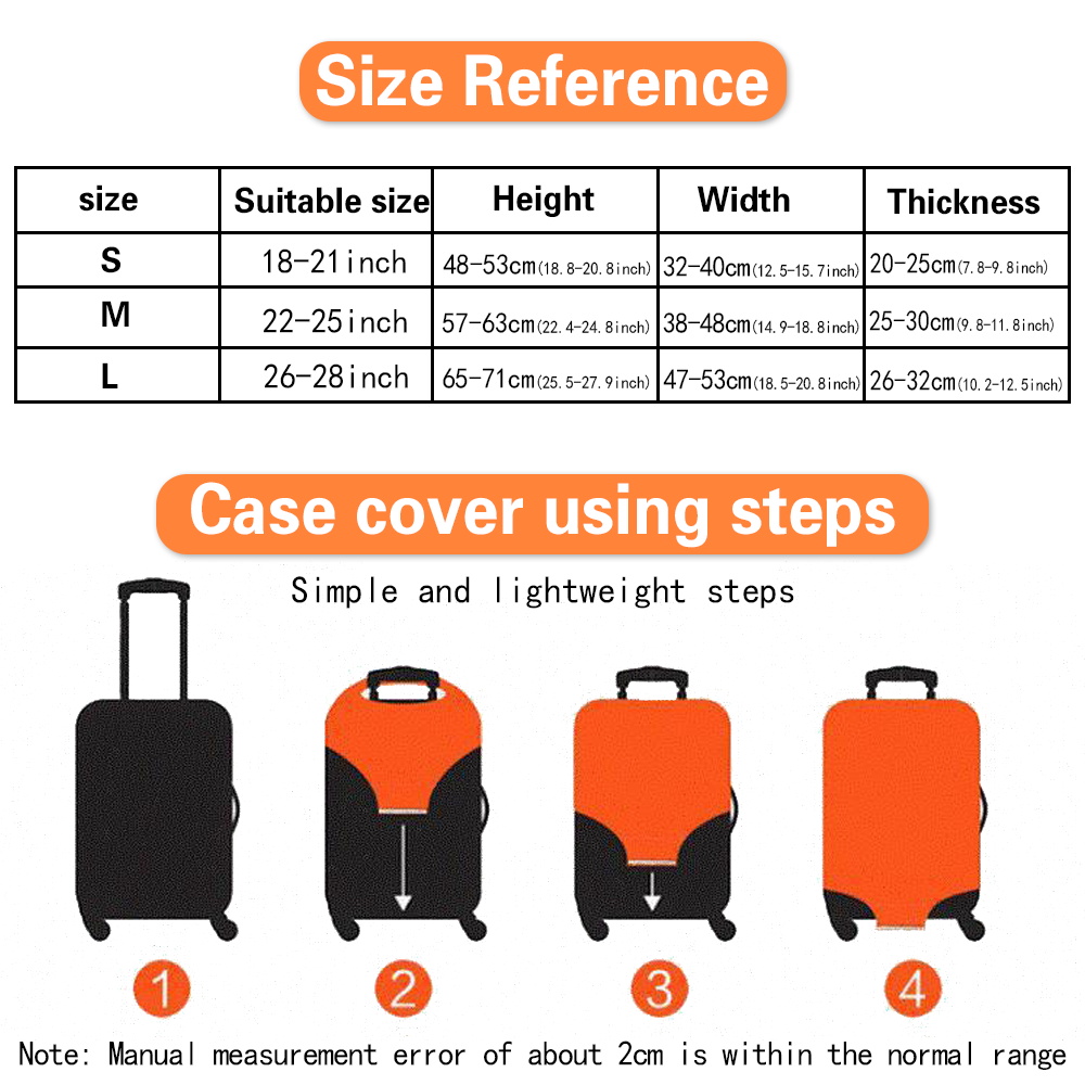 Luggage Suitcase Cover Protect – Travel Accessories To 3D Print recenzja i cena