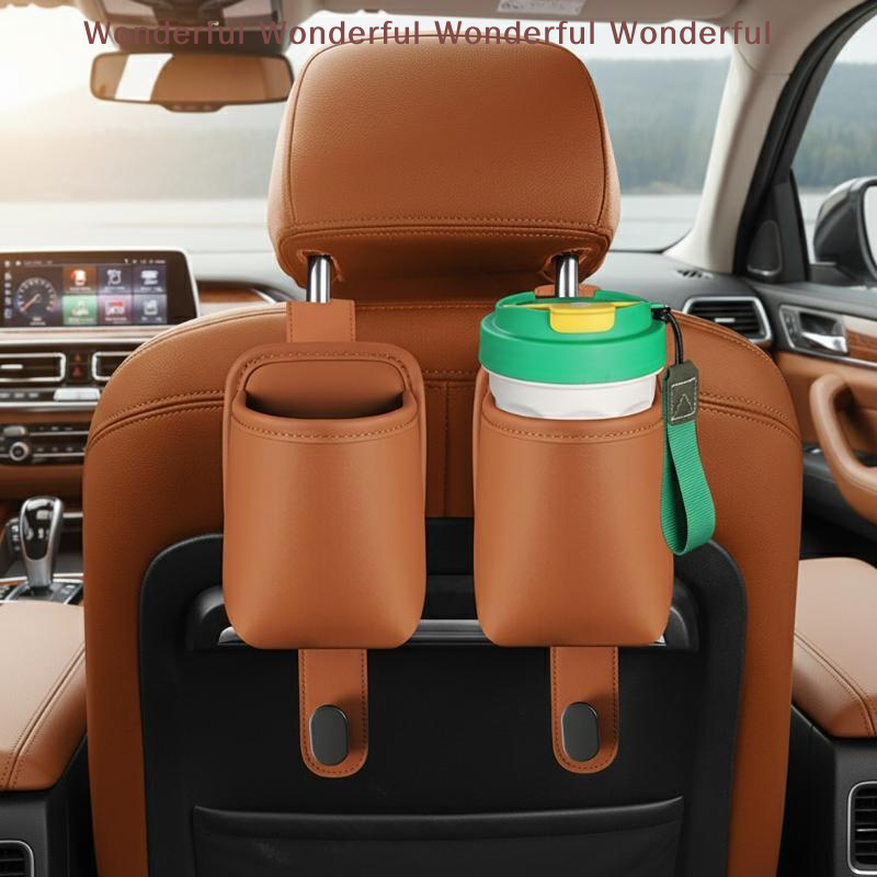 Premium Car Seat Back Cup Hold – Travel Accessories For Car recenzja i cena